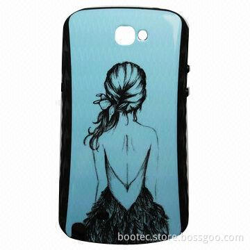 Diamond-shaped TPU Phone Case for Samsung Note2 N7100, Customized Designs, OEM/ODM Orders Welcomed
